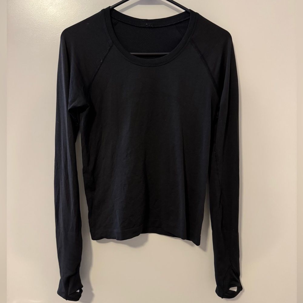 Classic Black Long Sleeve Top